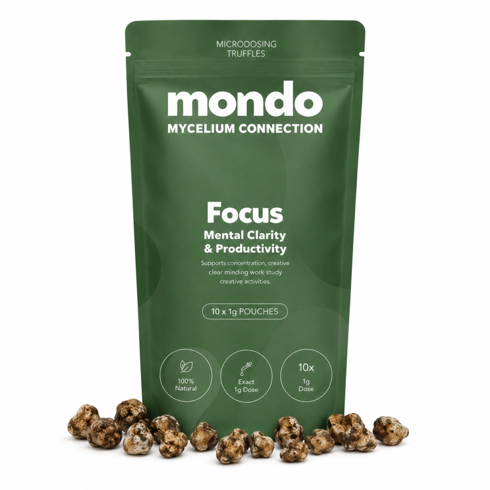 Focus Microdosing Truffles – 10 x 1 Gram | Mental Clarity & Productivity